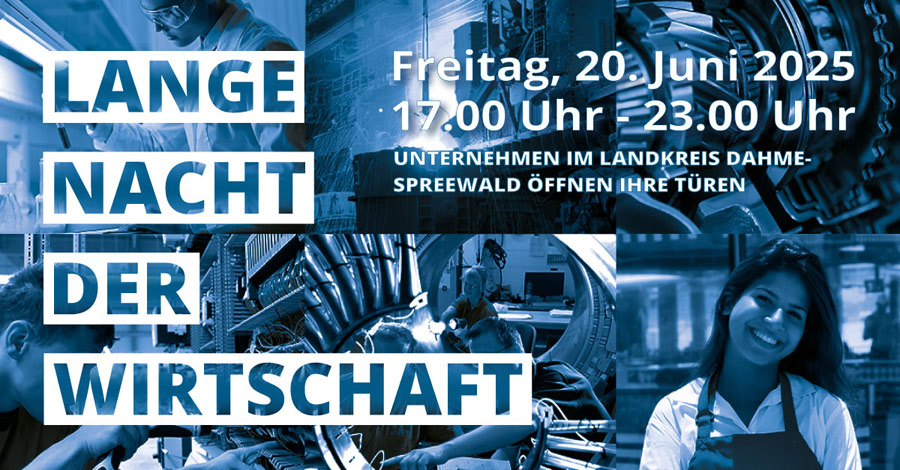 Illustration zu Lange Nacht der Wirtschaft im Landkreis Dahme-Spreewald
