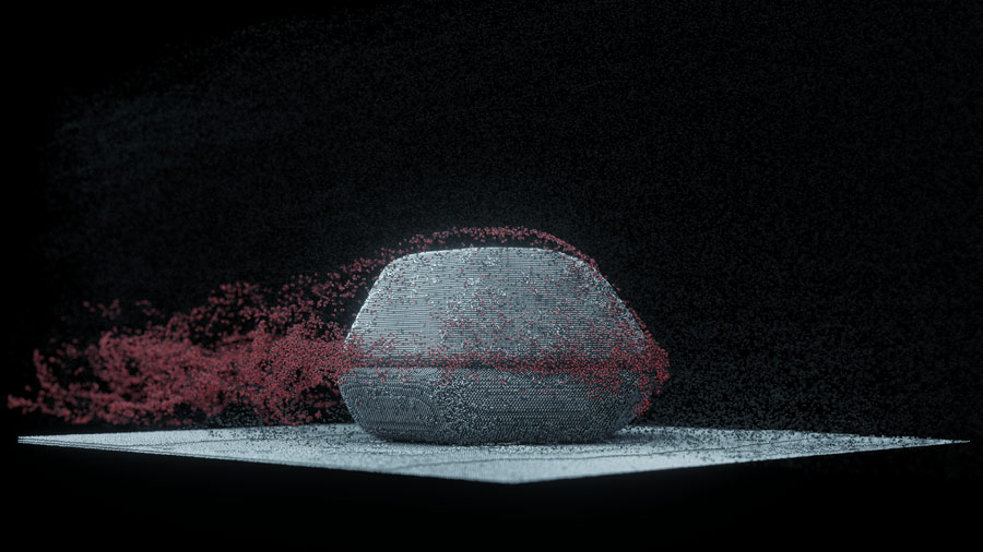 Illustration des Nano-Burgers in Aktion