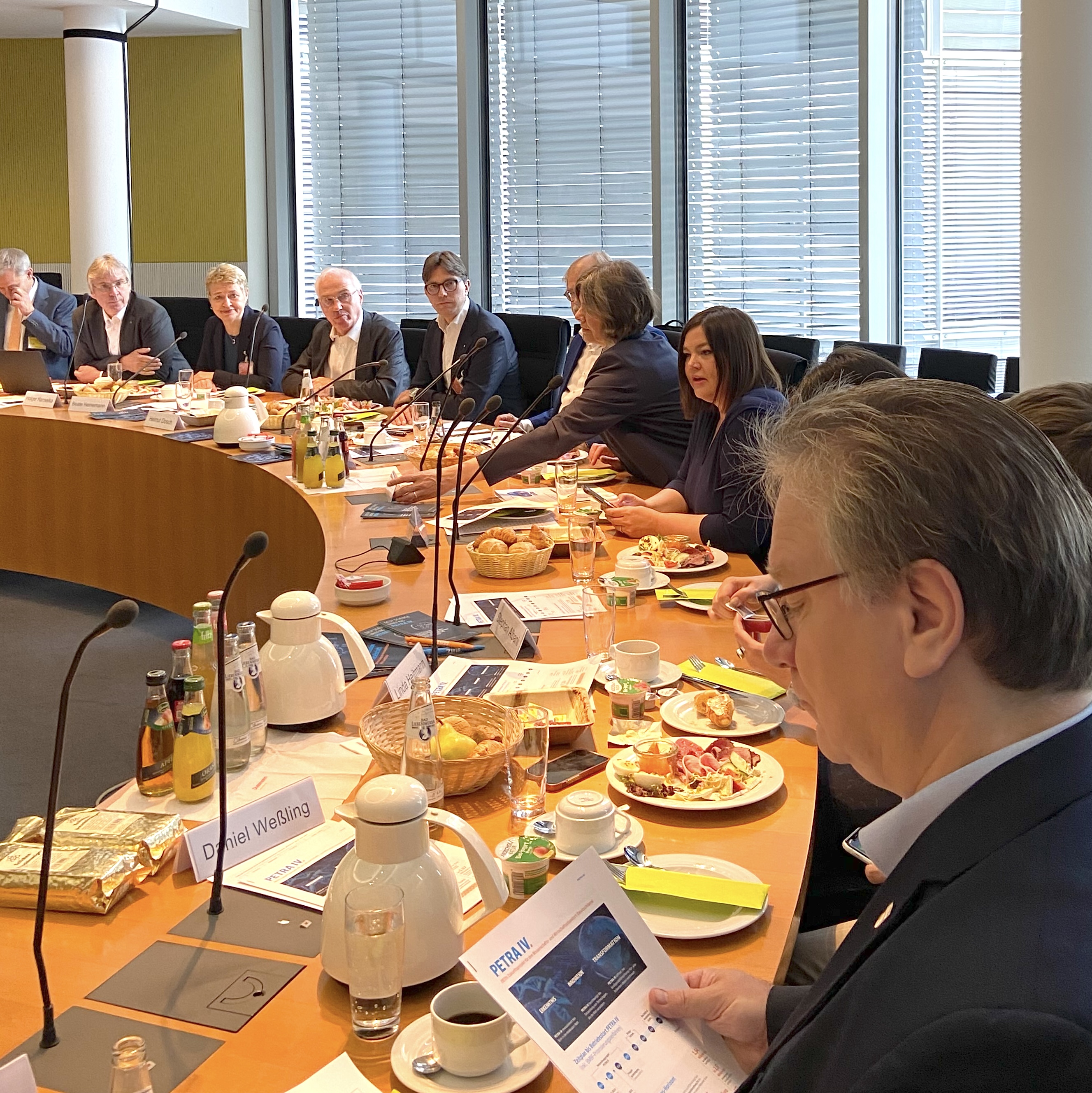 Parliamentary breakfast