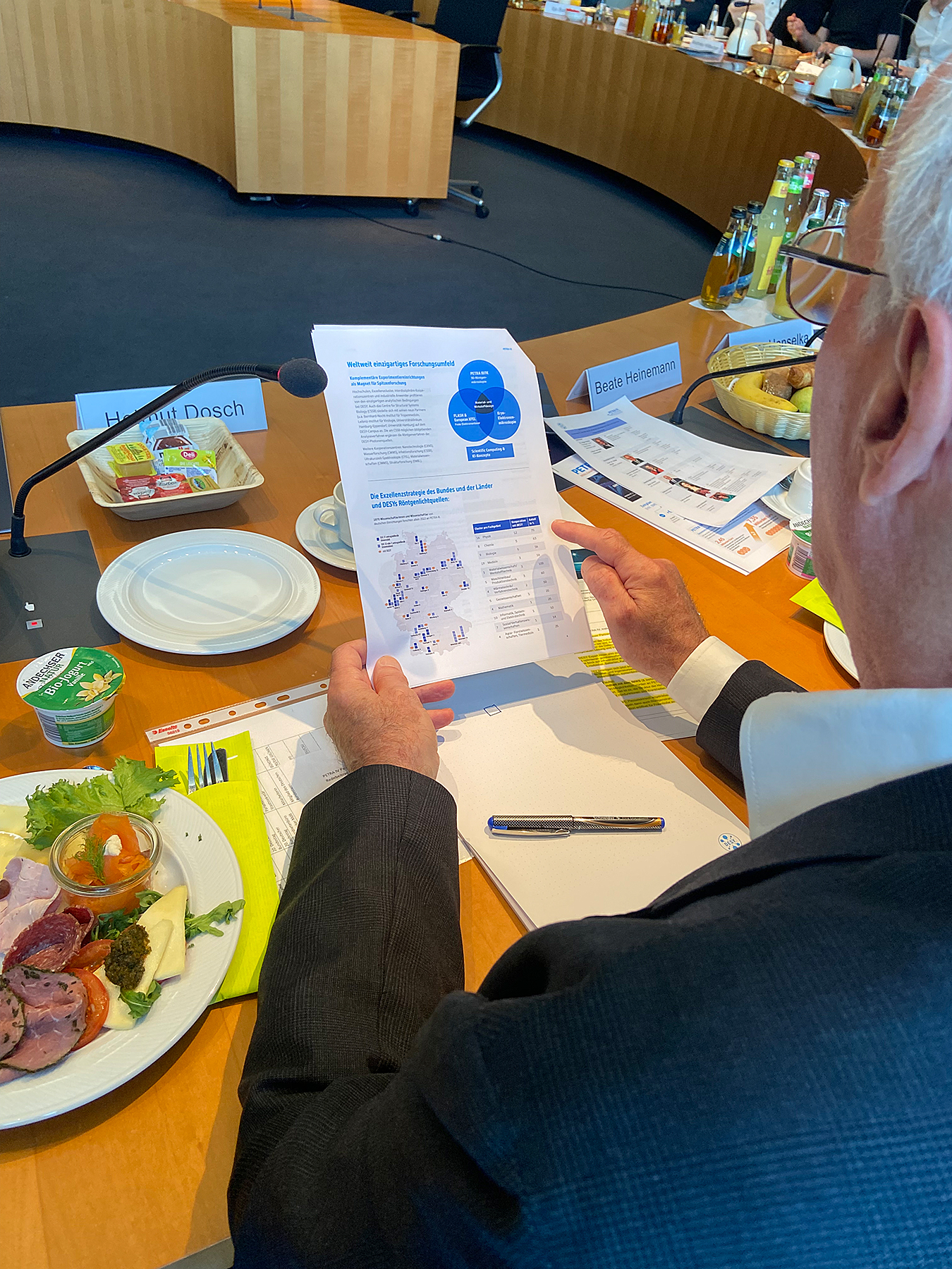 Parliamentary breakfast
