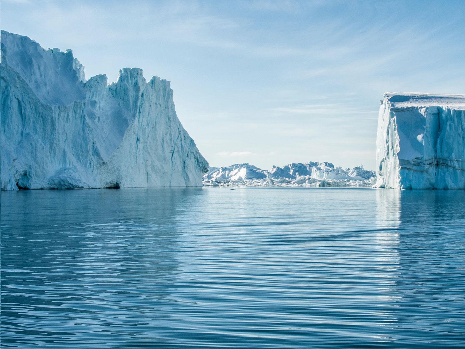 Eisberg im Meer Eisberg im Meer